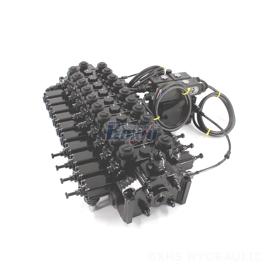 Reliable DCV150-10-NPT 10 Spool Sectional Valve for Industrial Use cover photo